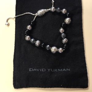 David Yurman Onyx braclet